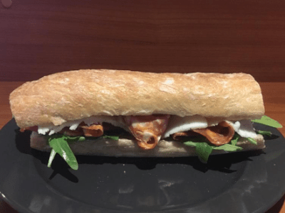 Panini a domicilio, takeaway a Vieste, con cotoletta.