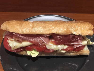 Panini a domicilio, takeaway a Vieste, con cotoletta.