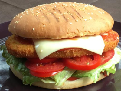 Panini a domicilio, takeaway a Vieste, con cotoletta.